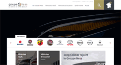 Desktop Screenshot of groupehess.com